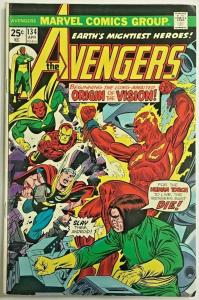 AVENGERS#134  FN/VF 1975 MARVEL BRONZE AGE COMICS