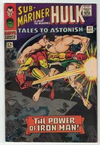 TALES TO ASTONISH 82 F-VF  Aug. 1966 Iron Man/Subby bat