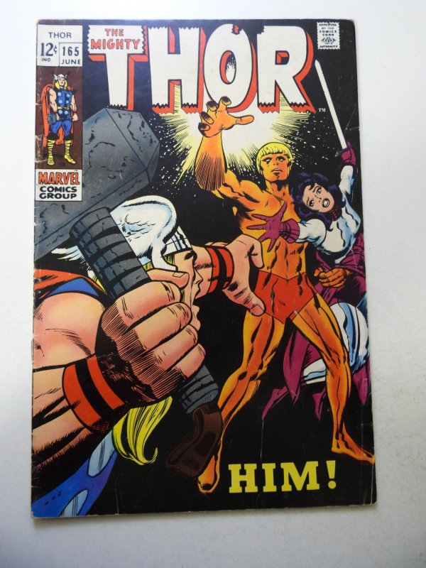 Thor #165 (1969) 1st App of HIM! VG/FN Condition