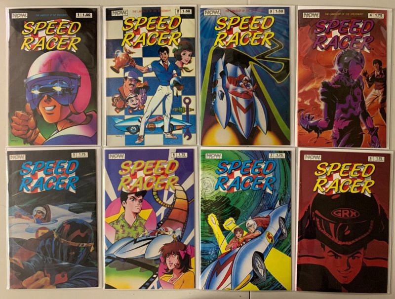 Speed Racer lot #1-16 Now 12 different books (average 7.0 VF-) (1987 to 1988)