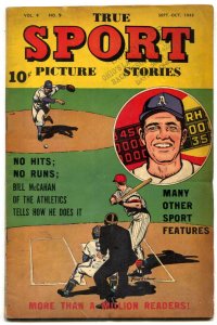 True Sport Picture Stories Vol 4 #9 1948- Golden Age VG