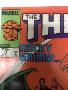 The Thing (1984) # 11 (VF/NM) Canadian Price Variant • CPV • John Byrne • Marvel