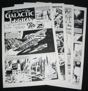 The Origin of the Galactic Legion 4 Page Complete Story art by Jay Disbrow