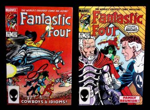 Fantastic Four #272 & #273 SET 1984 1st  Appearance Nathaniel Richards MCU Kang