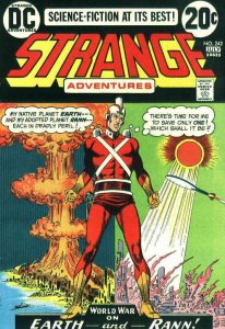 Strange Adventures #242 VG ; DC | low grade comic Adam Strange July 1973 Mushroo