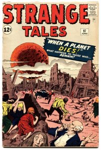 Strange Tales #97  1962 - Marvel  -FN - Comic Book