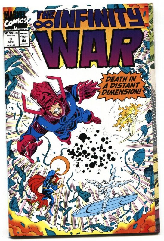 Infinity War #3-Thanos-1992-High Grade-NM-Marvel Cosmic--