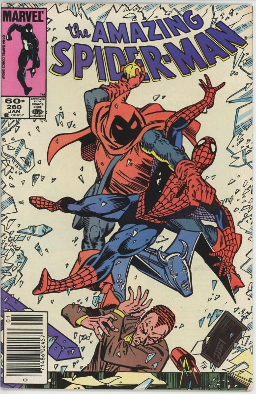 Amazing Spider Man #260 (1963) - 9.0 VF/NM *Challenge of Hobgoblin* Newsstand