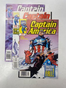 3 Captain America MARVEL comic books #15 16 17 66 KM15