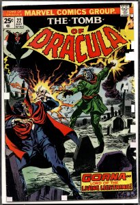 Tomb of Dracula #22 (1974) Tomb of Dracula