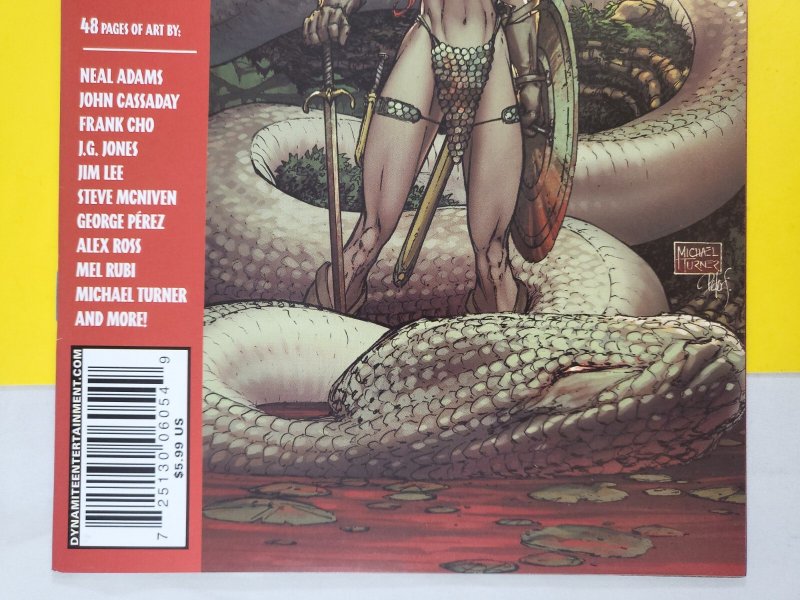 Red Sonja 35th Anniversary Cover Showcase 2007 Dynamite Special Edition