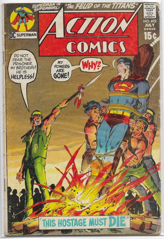 Action Comics   vol. 1   #402 GD