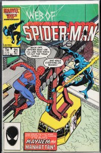 Web of Spider-Man #21 (1986) Spider-Man