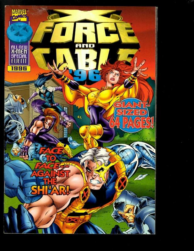 7 X-Force Marvel Comics # 115 Flashback 1 Annual 2 Sp 95 96 97 Megazine 1 EK4