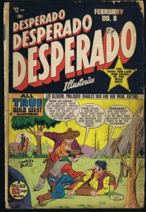 Desperado #8 ORIGINAL Vintage 1949 Gleason Golden Age LAST ISSUE