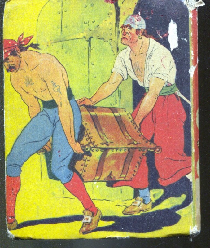 Black Silver and His Pirate Crew #1417 1937-Big Little Book-piracy-VG-