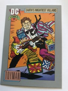 TOYMAN #109 card : 1992 DC Universe Series 1, NM/M, Impel