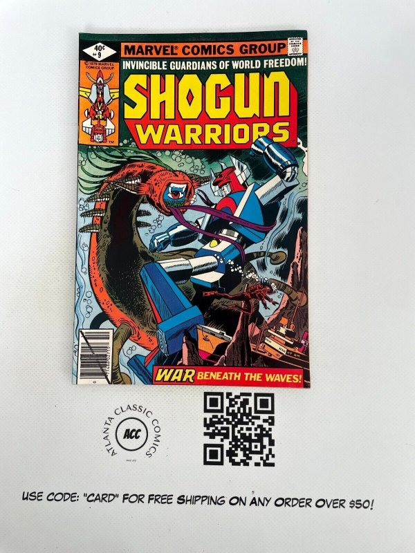 Shogun Warriors # 9 VF Marvel Comic Book Guardians World Freedom 15 J890