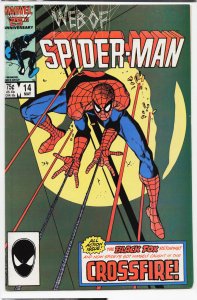 Web of Spider-Man #14 Direct Edition (1986) Spider-Man
