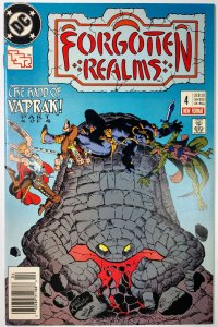Forgotten Realms #4 (8.5, 1989) NEWSSTAND