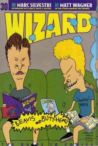 Wizard: The Comics Magazine #30 VF/NM ; Wizard | with Beavis Butt-Head poster