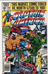 Captain America #249 (1980) Captain America