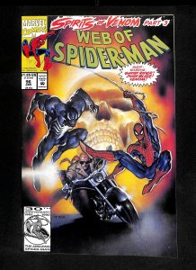 Web of Spider-Man #96 Venom Ghost Rider!