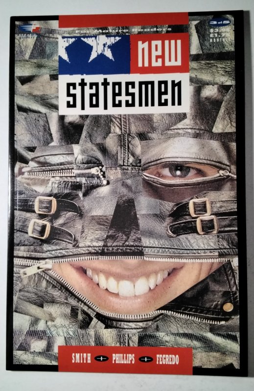 New Statesmen #3 Fleetway Comic Book J756