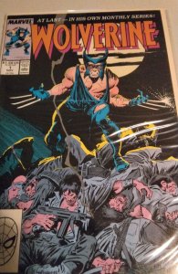 Wolverine #1 Newsstand Edition (1988) Wolverine
