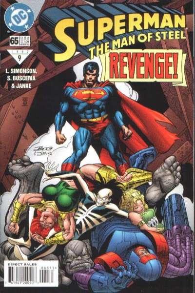 Superman: The Man of Steel #65, NM- (Stock photo)