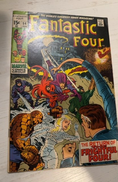 Fantastic Four #94 (1970)first Agatha harkness