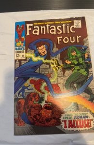 Fantastic Four #65 (1967) Ronan first app Kirby/Simek