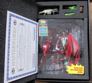③ SPAWN Trio Modern GREEN BOX Figure McFarlane Toy Kickstarter Rare NIB COA