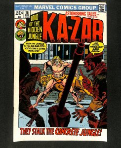 Astonishing Tales #15 Ka-Zar