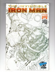 Invincible Iron Man #1 Wizard World Cover (2008)    / HCA1