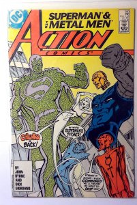 Action Comics #590 (1987) DC Comics Metal Men 1st Print Comic Book