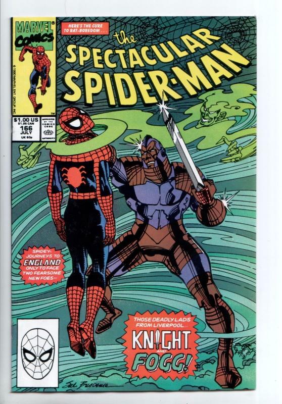 Spectacular Spider-Man #166 (Marvel, 1990) NM-