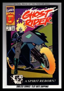 Ghost Rider #1  (1990)  VF+  / EBI#3