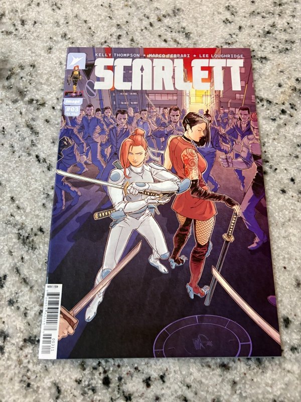 Lot Of 5 Scarlett Image Skybound Comic Books # 1 2 3 4 5 NM 1st Prints 6 J424