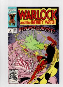 Warlock: Infinity Watch #6 (1992) Fat Mouse Almost Free Cheese 4th menu item (d)