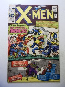 The X-Men #9 (1965) 1st App of Lucifer! VG+ Condition