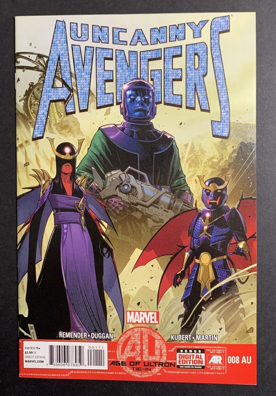 Uncanny Avengers #8AU (2013) Jim Cheung Kang / Apocalypse Twins Cover