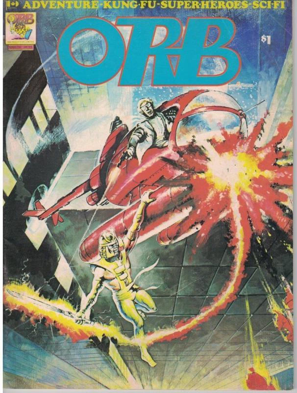 Orb #5 Adventure- Kung Fu- Superheroes- SCIFI Gene Day Peter HSU Art Cooper 1976