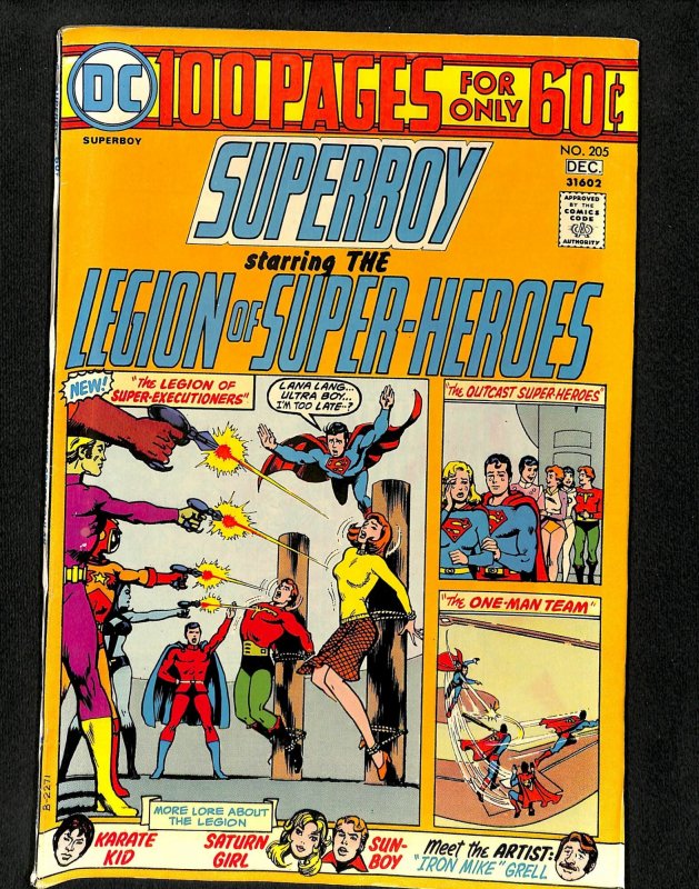 Superboy #205