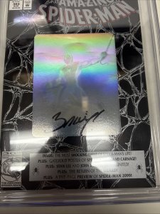 Amazing Spider-Man (1992) # 365 (CGC 9.8) Signed  Mark Bagley  * 1st App