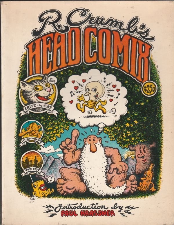 R.Crumb Head Comix #1 (Jan-68) VG/FN Affordable-Grade Mr.Natural, Fritz The Cat