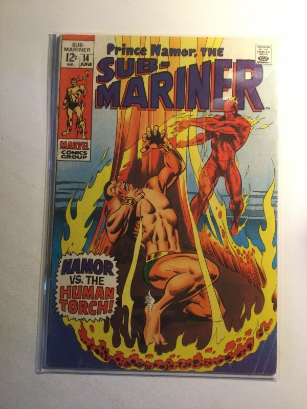 Sub Mariner 14 Very Good vg 4.0 Marvel