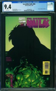 Incredible Hulk #466 (1998) CGC 9.4 NM