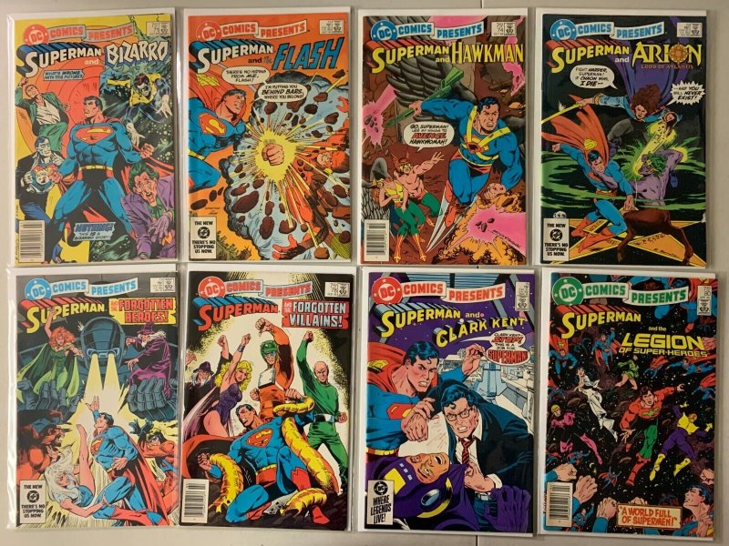 DC Comics Presents lot #50-97 final issue + 3 annuals 39 diff avg 6.0 (1982-86)