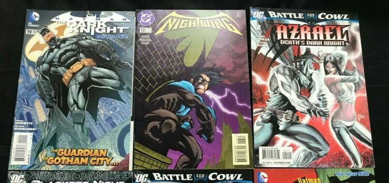BATMAN 6PC LOT (VF) DARK KNIGHT!! AZRAEL!! 2009-13